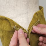 新色登場！動く度にひらりと揺れるフェミニンな1枚！スエードフレアロングスカート | aquagarage | 詳細画像35 