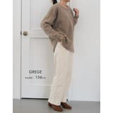 オーバーサイズシルエットが可愛い♪ずっと着ていたくなる肌触りが魅力のシャギーニッ… | aquagarage | 詳細画像16