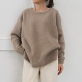 オーバーサイズシルエットが可愛い♪ずっと着ていたくなる肌触りが魅力のシャギーニッ… | aquagarage | 詳細画像2