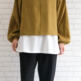 カットソーホワイトノーマル | オシャレ見せが叶う♪選べる裾付きトップス | aquagarage