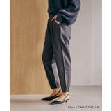 ベージュ | どんなトップスとも合わせやすい！タック入りジョガーパンツ | aquagarage