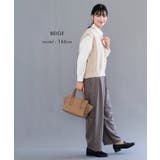 立体感のあるケーブル編みが大人可愛いニットベスト | aquagarage | 詳細画像10