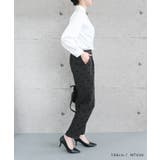 エレガントな着こなしが完成するドット柄テーパードパンツ | aquagarage | 詳細画像23 