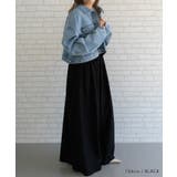 ゆったりとしたシルエットで体型カバーができるロングサロペット | aquagarage | 詳細画像18