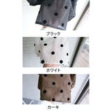ボリューム袖が大人フェミニンなドット柄パフスリーブシアーブラウス | aquagarage | 詳細画像23
