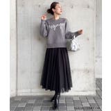 ロゴニットトップス レディース  春 秋 冬 | aquagarage | 詳細画像17 