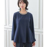 パール付きヘムライントップス | aquagarage | 詳細画像9 
