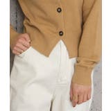 切替フェイクレイヤードカーディガン 襟付きカーディガン | aquagarage | 詳細画像24