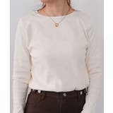 ネックが選べるリブカットソー 春 秋 冬 M L | aquagarage | 詳細画像3 