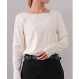 ネックが選べるリブカットソー 春 秋 冬 M L | aquagarage | 詳細画像4 