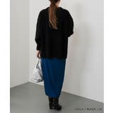 サイドスリットニットプルオーバー 秋 冬 M レディース | aquagarage | 詳細画像4 