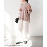 サイドスリットニットプルオーバー 秋 冬 M レディース | aquagarage | 詳細画像8 