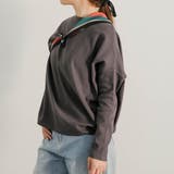 チャコール | コクーンリブカットソー  春 秋 冬 M レディース | aquagarage