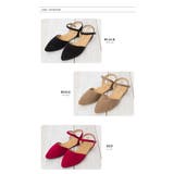 アンクルストラップ フラット パンプス | aquagarage | 詳細画像8