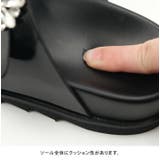 キラキラのビジューが華やかな印象のダブルストラップサンダル | aquagarage | 詳細画像9