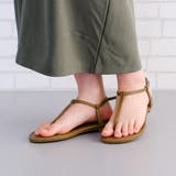 キャメル | これからの季節を盛り上げてくれる ストラップトングサンダル | aquagarage