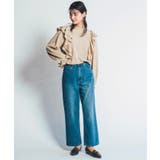 ライトブルー | 今すぐ取り入れたい!5サイズ展開ワイドデニムパンツ | aquagarage