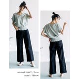 今すぐ取り入れたい!5サイズ展開ワイドデニムパンツ | aquagarage | 詳細画像14