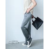 艶やかさと しなやかさが魅力!サイドラインサテンワイドパンツ | aquagarage | 詳細画像13