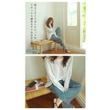 艶やかさと しなやかさが魅力!サイドラインサテンワイドパンツ | aquagarage | 詳細画像6