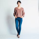 S~3Lから選べる!ストレスフリーな着心地のストレッチスキニーデニム | aquagarage | 詳細画像2