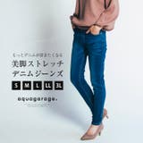S~3Lから選べる!ストレスフリーな着心地のストレッチスキニーデニム | aquagarage | 詳細画像1
