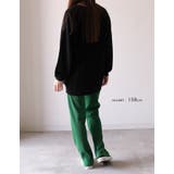 すっきりVネックでデコルテ美人に!あぜ編みオーバーサイズニット | aquagarage | 詳細画像19