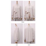 凛とした印象と甘さのバランスが絶妙なスカーフタイブラウス オフィスカジュアル | aquagarage | 詳細画像12 