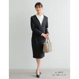 凛とした印象と甘さのバランスが絶妙なスカーフタイブラウス オフィスカジュアル | aquagarage | 詳細画像19 