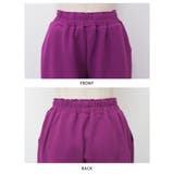 裏ベロアだから寒い季節もあったかい♪裾デザインジョガーパンツ | aquagarage | 詳細画像10 