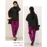 裏ベロアだから寒い季節もあったかい♪裾デザインジョガーパンツ | aquagarage | 詳細画像17 