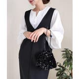 ネックレスいらずの華やかなデザイン♪キーネックパールボタンブラウス | aquagarage | 詳細画像19 