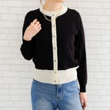 ブラック×アイボリー | セットでも単品でも使える♪ニットアンサンブル | aquagarage