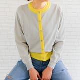 グレー×イエロー | セットでも単品でも使える♪ニットアンサンブル | aquagarage