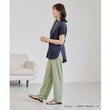 ストレッチカーブワイドパンツ | aquagarage | 詳細画像17 