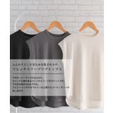 フレンチスリーブリブトップス 春 夏 秋 | aquagarage | 詳細画像2