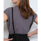 フレンチスリーブリブトップス 春 夏 秋 | aquagarage | 詳細画像11