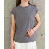 フレンチスリーブリブトップス 春 夏 秋 | aquagarage | 詳細画像7