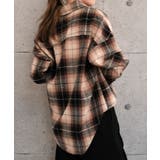 チェックロングシャツ 秋 冬 レディース チェック ロング シャツメール | aquagarage | 詳細画像24