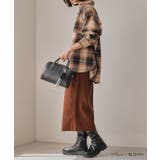チェックロングシャツ 秋 冬 レディース チェック ロング シャツメール | aquagarage | 詳細画像7