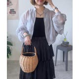 バンドカラーシアーシャツ レディース 春 秋 M | aquagarage | 詳細画像4 