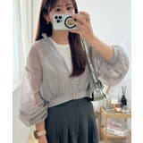 バンドカラーシアーシャツ レディース 春 秋 M | aquagarage | 詳細画像8 