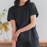 ブラック | 同色2枚セット_半袖クルーネックTシャツ 男女兼用 ユニセックス 春 夏 秋 | aquagarage