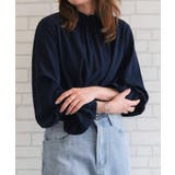 フリルスタンドカラーブラウス 秋 冬 | aquagarage | 詳細画像17 