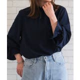 フリルスタンドカラーブラウス 秋 冬 | aquagarage | 詳細画像18 