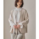 フリルスタンドカラーブラウス 秋 冬 | aquagarage | 詳細画像20 