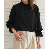 フリルスタンドカラーブラウス 秋 冬 | aquagarage | 詳細画像7 