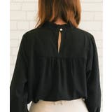 フリルスタンドカラーブラウス 秋 冬 | aquagarage | 詳細画像8 