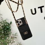 ショルダースタイルで両手を自由に♪チェーンストラップ付スマホケース | aquagarage | 詳細画像5 