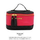 Aピンク | 2type♪ブラシ入れ付き優秀コスメポーチ | aquagarage